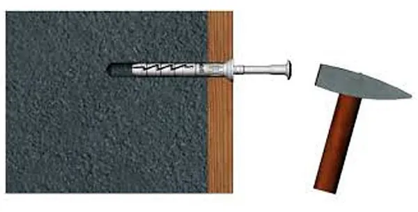 Дюбель-гвоздь 6*40 потай (200 шт.) (KOELNER), уп