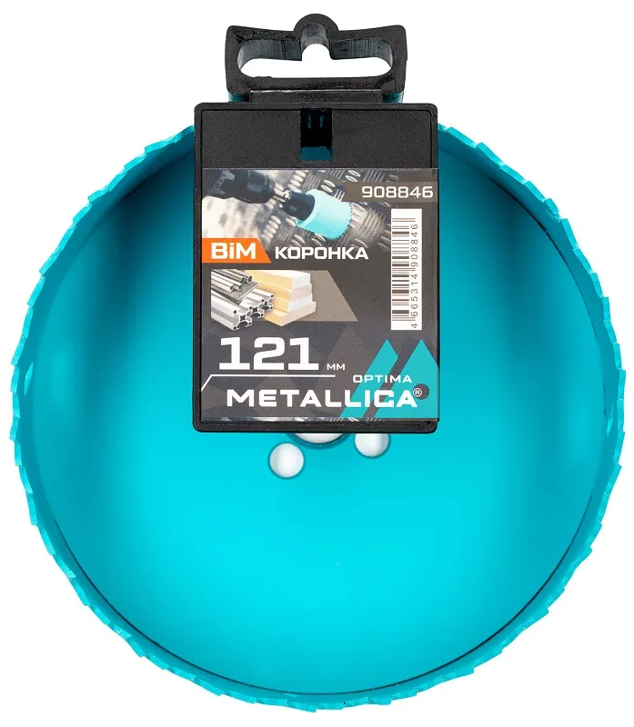 Коронка биметаллическая 121 мм METALLICA Optima