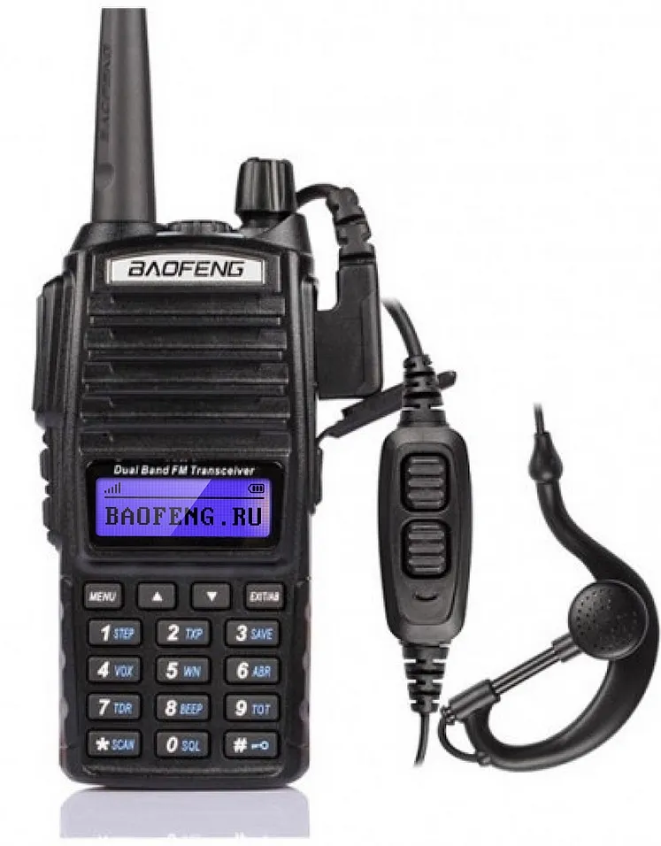 Радиостанция BAOFENG UV-82 8W 3реж.Type-C (ект 2шт)