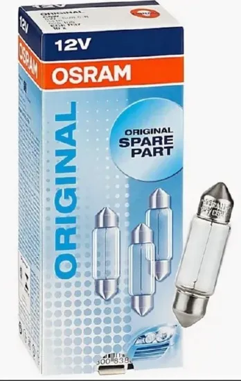 Лампа 6411 10W 12V SV8,5-8 (продается только упаковками по 10 шт.)