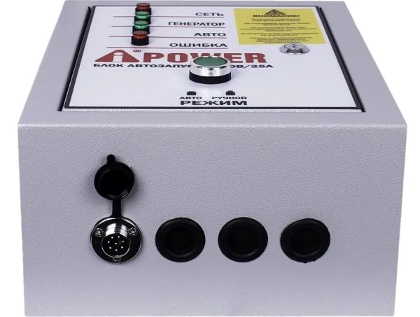 Блок автозапуска 400В, 25А ATS Control box 29102 A-iPower