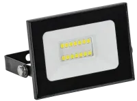 Прожектор LED СДО001-20 6500К 20Вт 1600Lm IP65 черный GENERICA