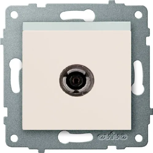 Механизм роз. TV (оконечная), крем