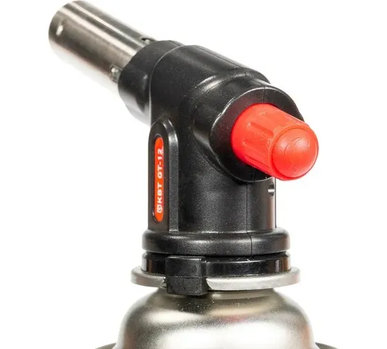 Горелка-насадка газовая с пьезоподжигом  GT-12 серия ПРОФИ (КВТ)