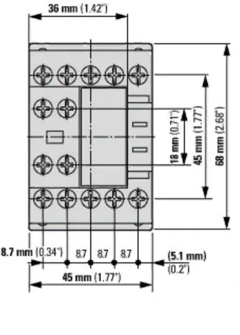 Контактор DILM15-10 (400v 50Гц, 440v 60Гц,15А, 7,5кВт,)