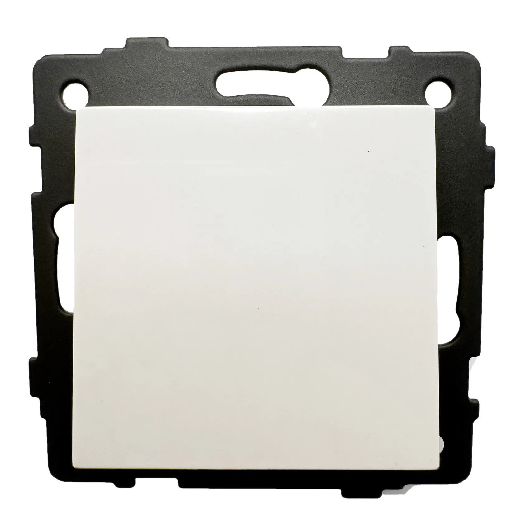 Выключатель перекрёстный 1-кл. белый A-007W "Аура" AWSproducts