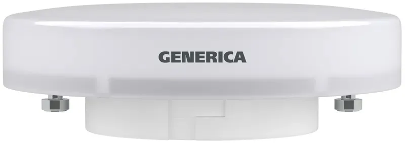 Лампа LED T80 GX53 4000К 10Вт 1000Lm GENERICA