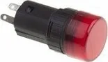 Индикатор O16 220V красный LED Rexant