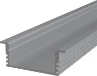 Профиль врезной алюминиевый 2212-2 REXANT, 2м