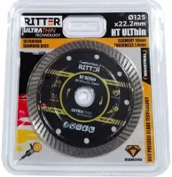 Диск алмазный сегментный HT ULThin 125*1,4*22 Ritter