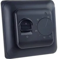 Терморегулятор RTC 70.26 (3.5 кВт)   черный, механический, встраиваемый