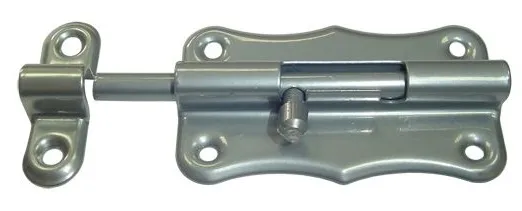 Шпингалет фигурный 60мм цинк