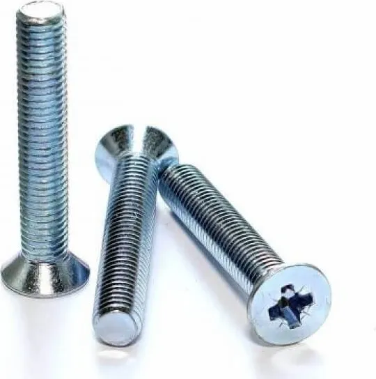 Винт М5*50 потай DIN7985 цинк (3 шт.) (Стройбат)