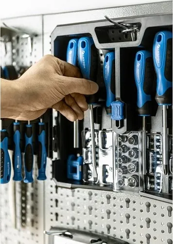 Набор отверток и бит, 63 пр. HOEGERT, ком