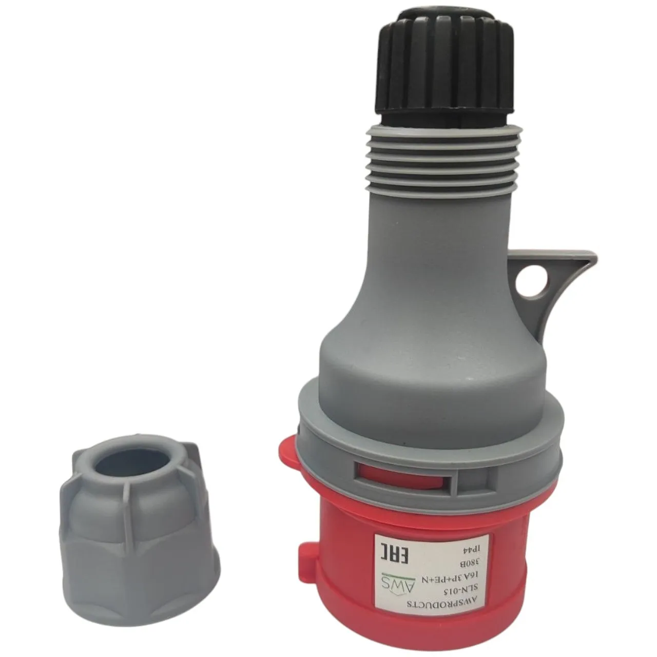 Вилка переносная 16A 5п (3P+PE+N) SLN-015 IP44, 380В, AWSPRODUCTS