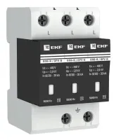 УЗИП (разрядник) ОПВ-B/3P In 30кА 440В с сигн. EKF