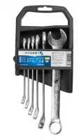Набор комбинированных ключей 10-19 мм, 6 шт., сталь CrV, DIN 3113 HOEGERT, ком