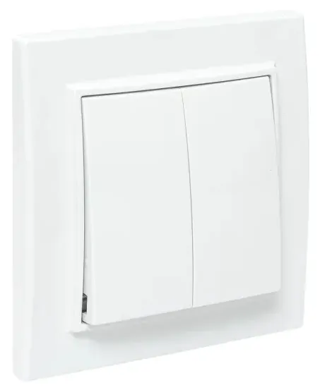 Выключатель 2-кл. Белый Минск EKF