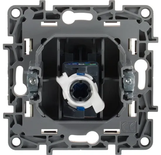 Розетка RJ-45 (1-я cat. 5e) Сл.Кость ETIKA LEGRAND