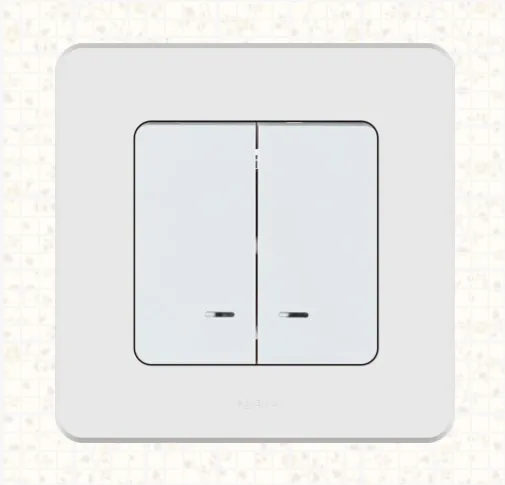 Выключатель 2-кл.с подсветкой Белый INSPIRIA LEGRAND