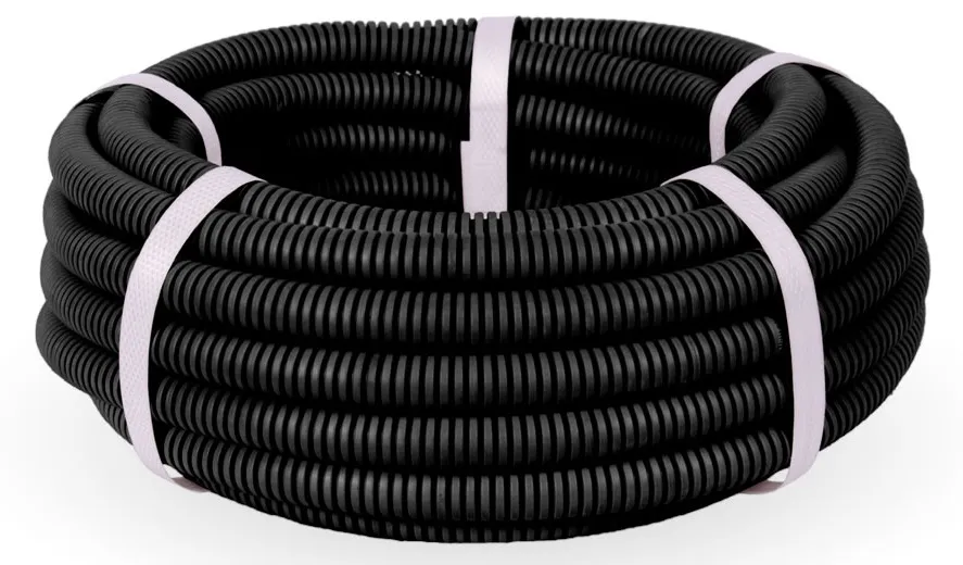 Труба гофр. ПП 14,1 мм автомобильная разрезная HF Промрукав (10м)