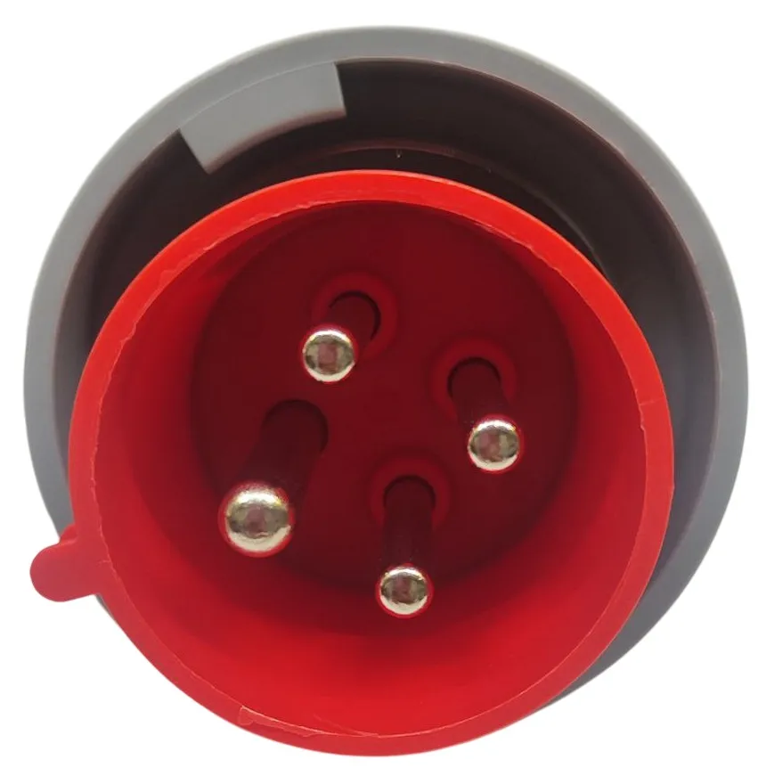 Вилка переносная 32A 4п (3P+PE) SLN-0242 IP67, 380В, AWSPRODUCTS