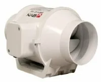 Вентилятор осевой канал. 100 BMFX (198м3/ч,230В,31дБ) (Bahcivan)