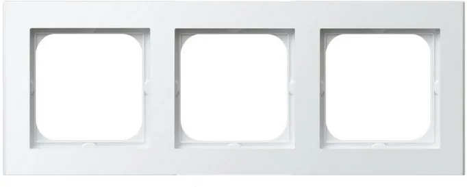 Рамка R-3R/00 1114 белая тройная