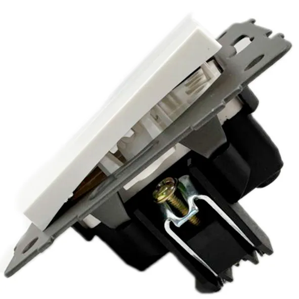 Выключатель 3-кл. белый A-015W "Аура" AWSproducts