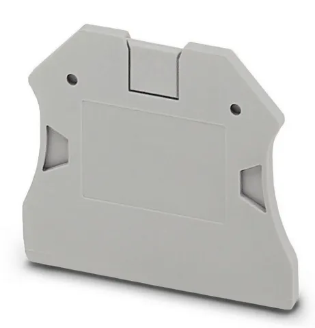 Пластина STEZ К-КНВ 2,5/10-2 торцевая серая для клемм КНВ 2,5/10-2