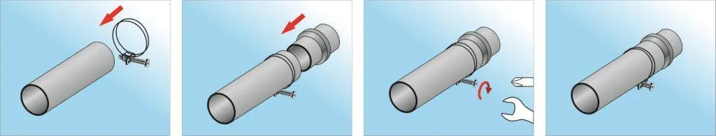 Хомут проволочный 31-35мм (цинк 2шт), уп