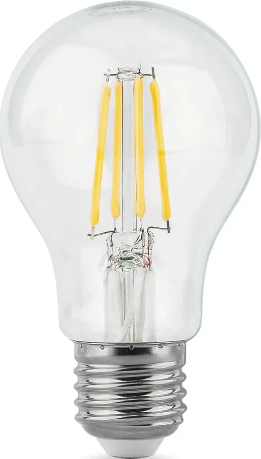 Лампа LED A60 E27 4100К 10Вт 970Лм Filament Gauss