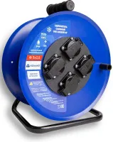 Удлинитель на метал. катушке 4гн. 30м с/з IP44 КГ 3х1,5мм2 Атлант