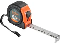 Рулетка с фиксатором, 5 м/25 мм Tulips tools