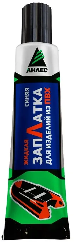 Клей-герметик ЗапЛатка жидкая Синяя тюбик 40мл АНЛЕС 10-90