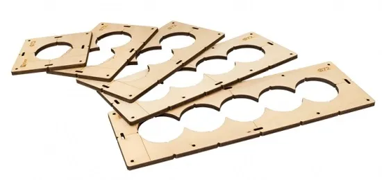 Шаблоны для подрозетников 72 мм Expert EKF, ком