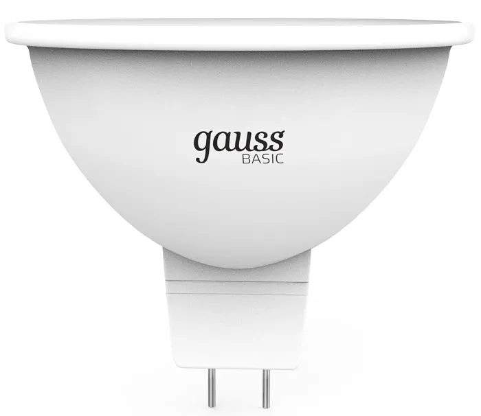 Лампа LED MR16 GU5.3 3000K 12В 7Вт 530Лм Elementa Gauss