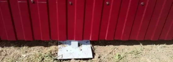 Саморез кровельный 4,8*35 винно-красн. со сверлом (250 шт) (Tech-KREP), уп