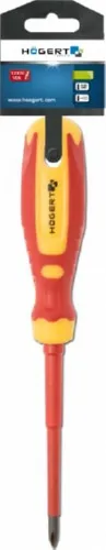 Отвертка диэлектрическая PZ1, 100 мм, HOEGERT