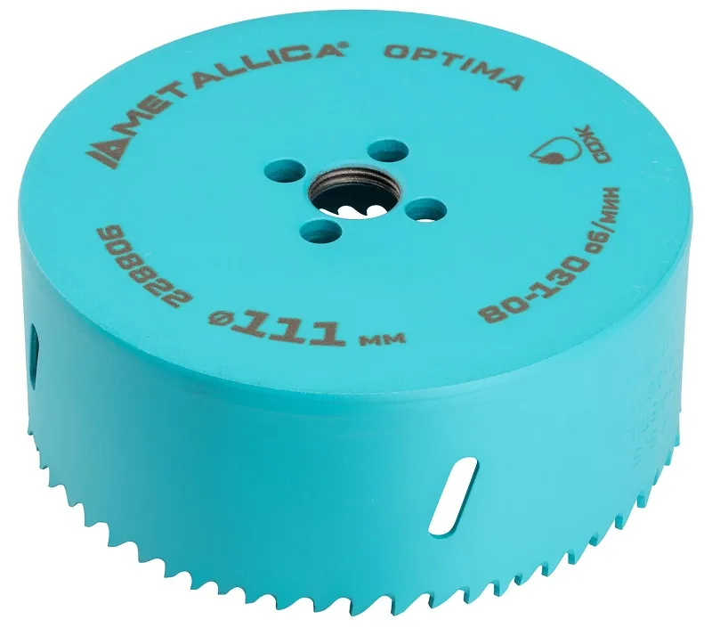 Коронка биметаллическая 111 мм METALLICA Optima