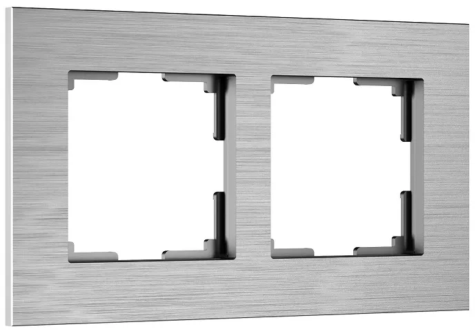 Рамка 2-я Алюминий (алюминий) AluMax WERKEL