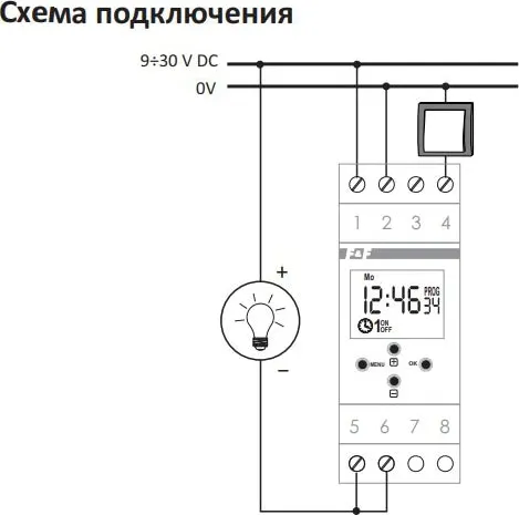 Реле управления светод.устройствами  PCZ-531LED F&F