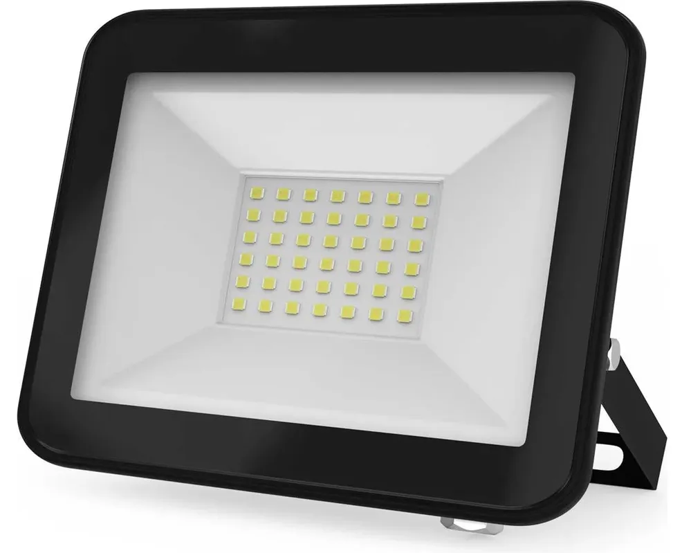 Прожектор LED Elementary 6500K  30W 2550Lm IP65 черный Gauss