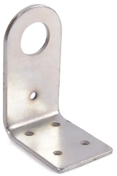 Проушина Г-образная (Пробой-ушко гнутое) 56х77 (126х40х3) (цинк белый)
