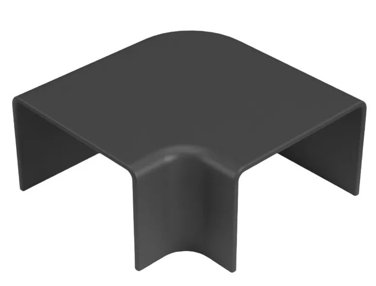 Угол плоский 15х10 мм ЧЕРНЫЙ Промрукав (4)