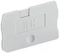 Заглушка для КПИ 2в-1,5/2,5 серая IEK
