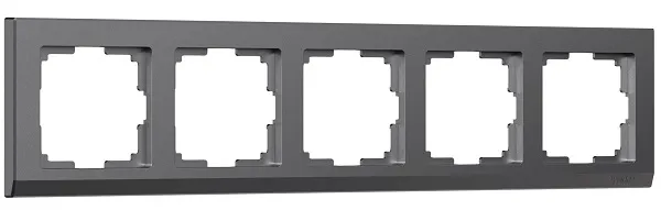 Рамка 5-я Графит матовый Stark WERKEL