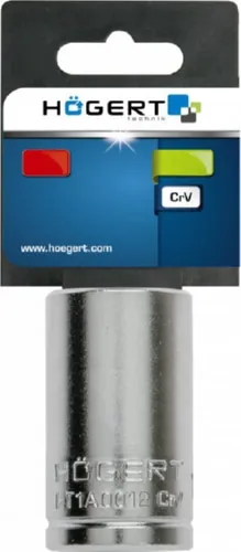 Головка шестигранная 1/4", 12 мм, HOEGERT