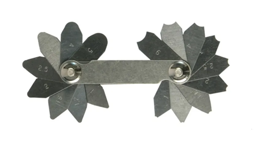 Шаблон радиусный №3