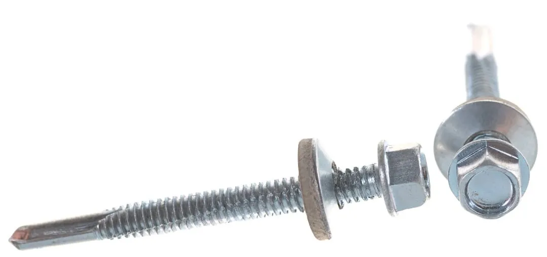 Саморез кровельный 5,5*51 оцинк. с длинным сверлом (100 шт.) (МД), уп